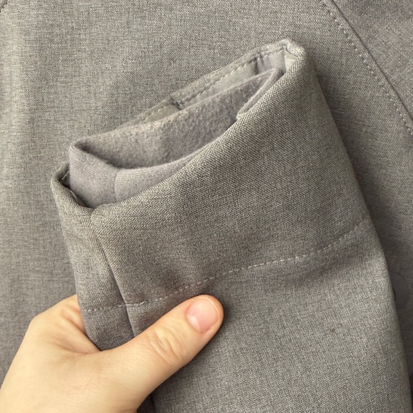 The North Face Soft Shell Waterproof Windproof Apex Barrier Gray Jacket - Picture 9 of 9